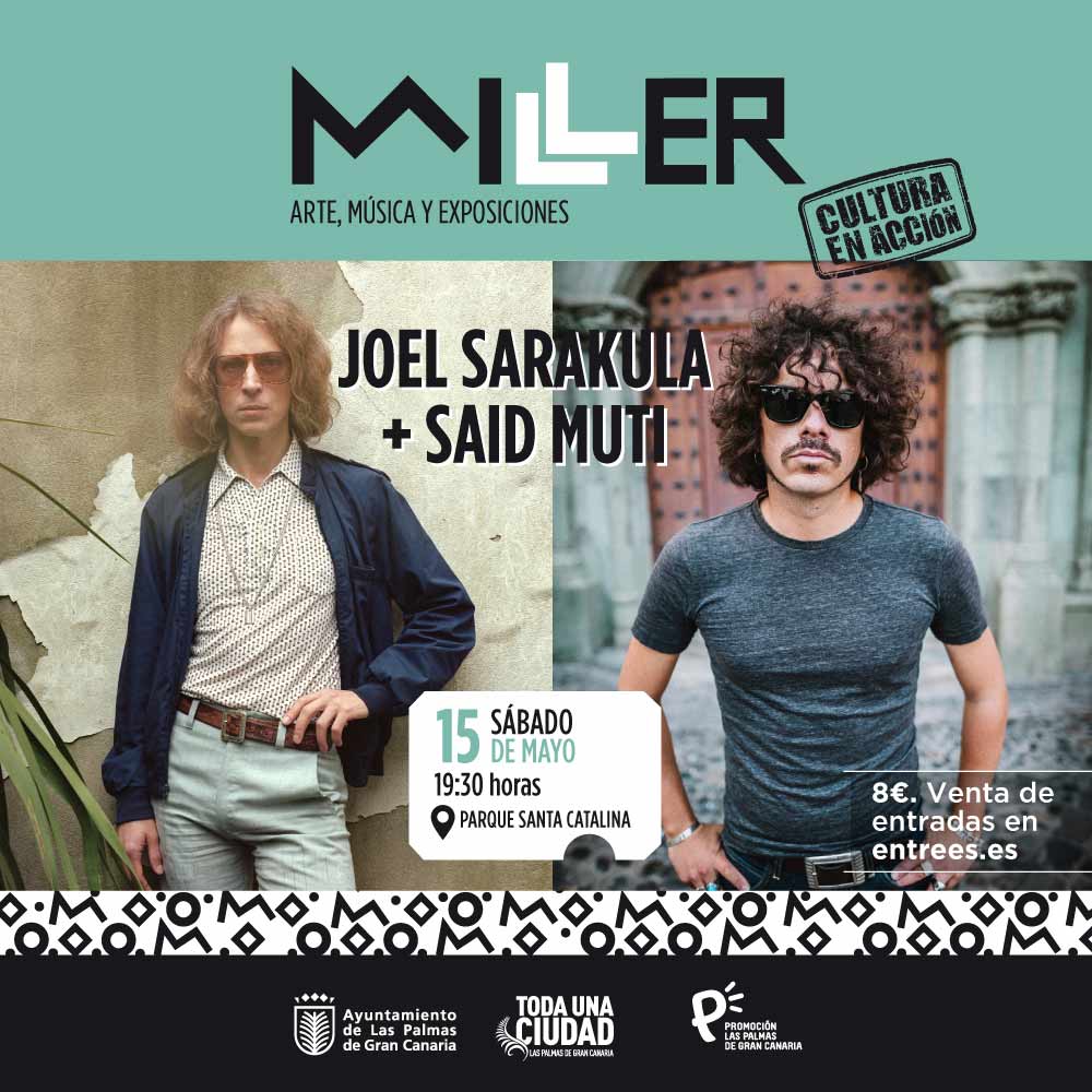 Joel Sarakula y Said Muti