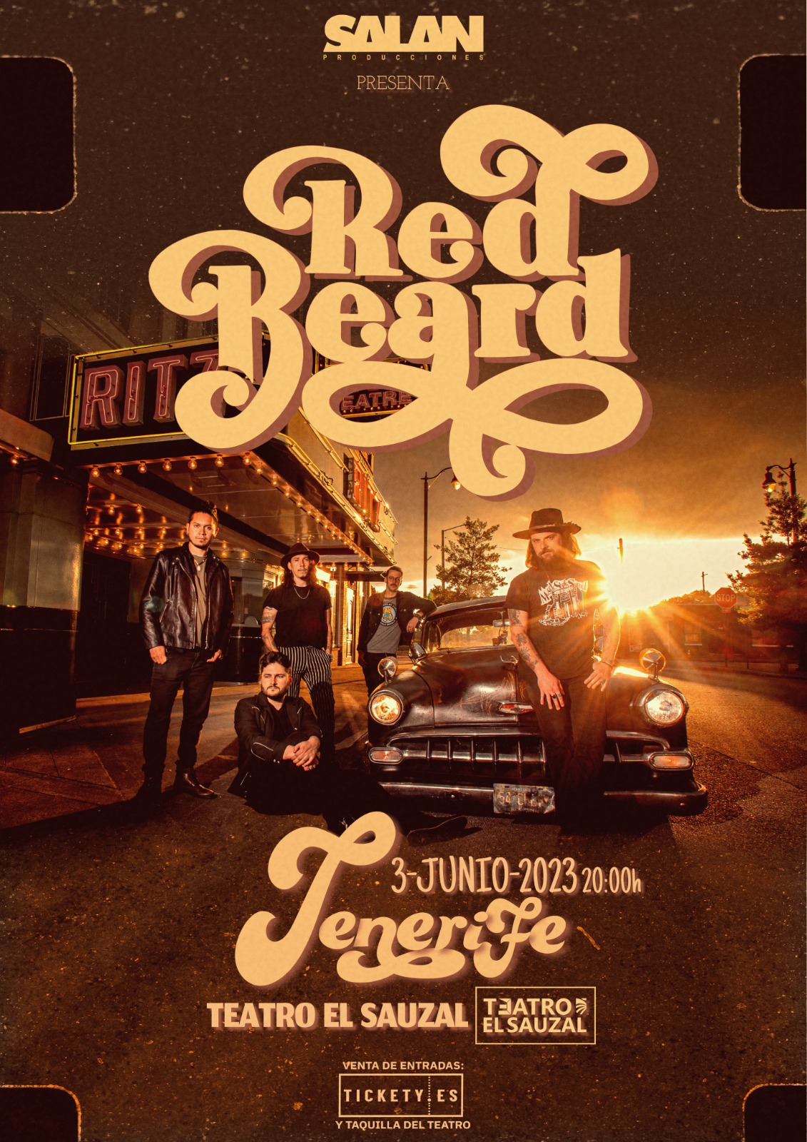 Presentación nuevo disco de Red Beard «Die Trying». Tenerife.