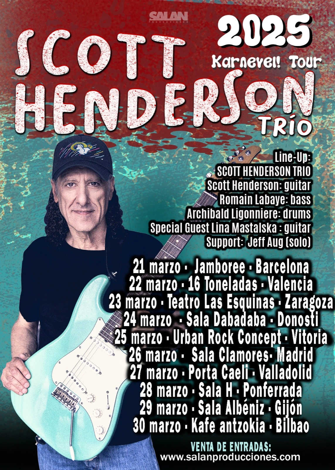 Scott Henderson · Gira Española
