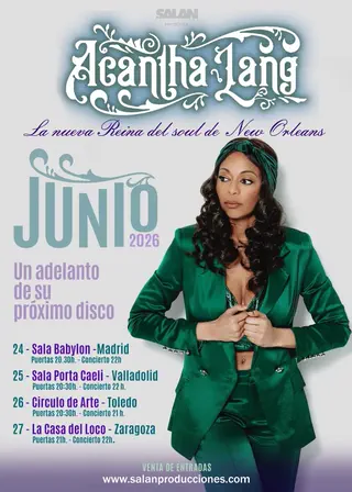 Acantha Lang Tour España 2026