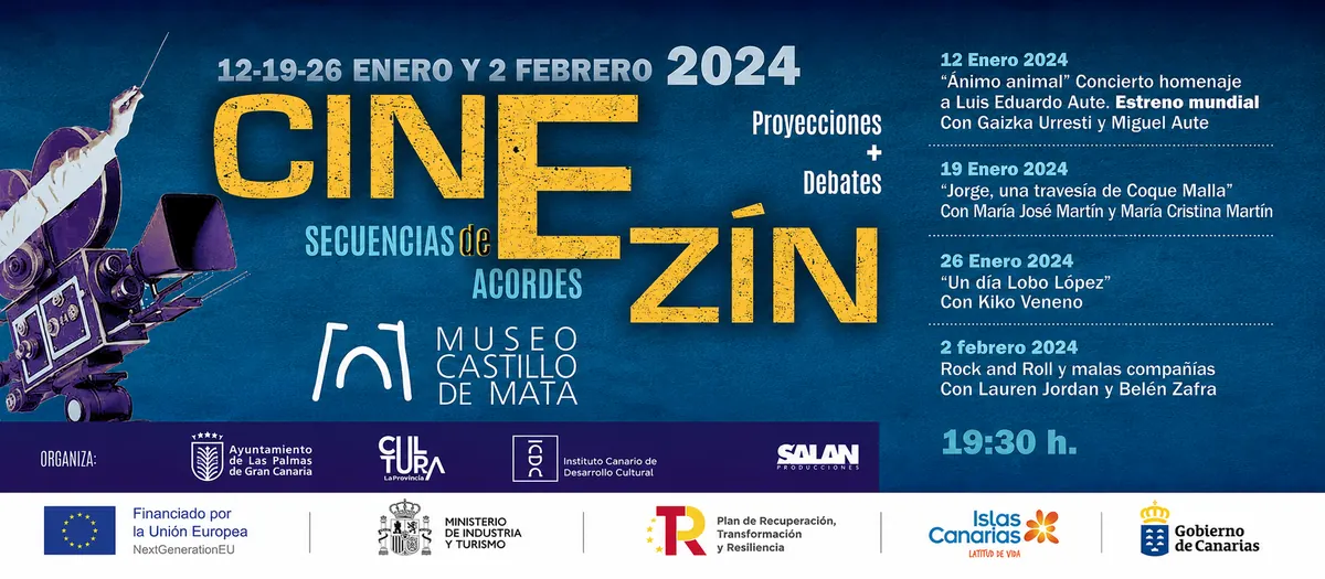 Cinezín III – Secuencias de Acordes 2024, Museo Castillo de Mata, Las Palmas