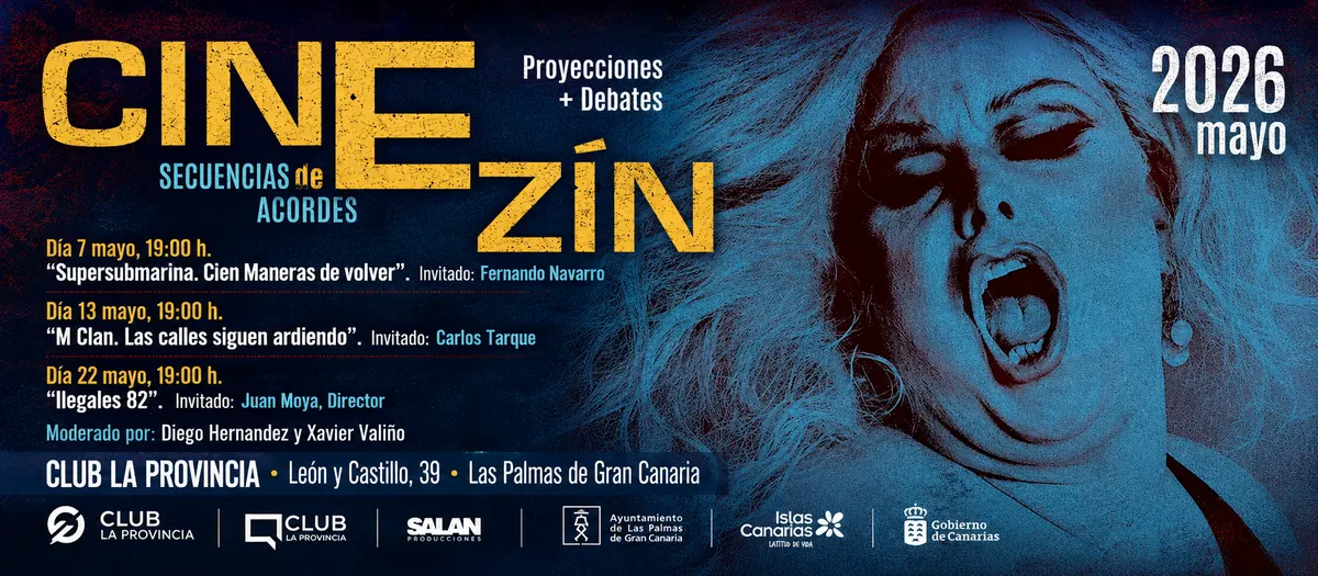 Cinezín IV – Secuencias de Acordes, mayo 2026, Club La Provincia, Las Palmas