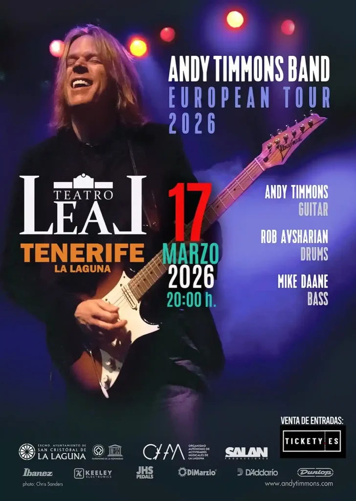 Andy Timmons Teatro Leal