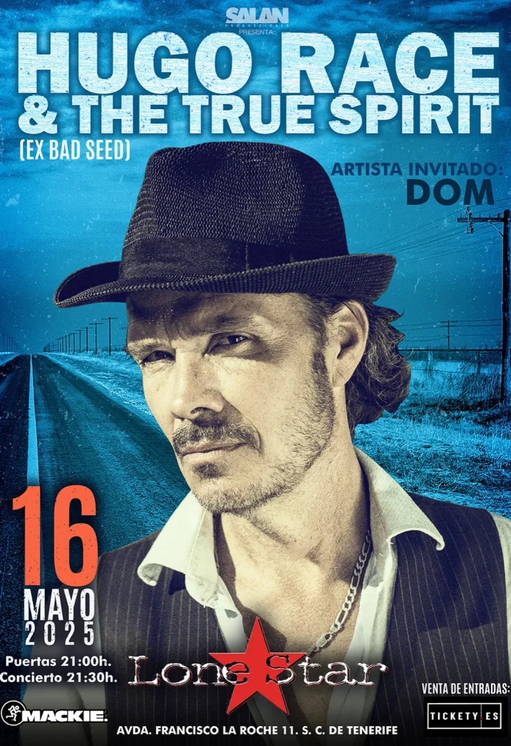 Hugo Race & The True Spirit tenerife