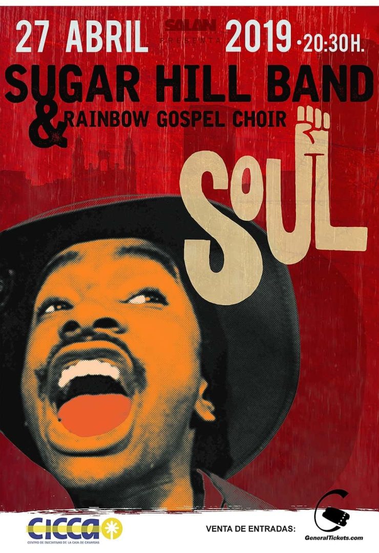 Cartel banda de música Sugar Hill Band