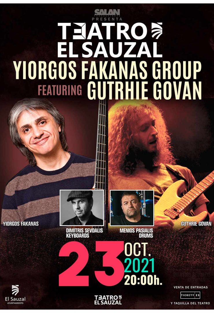 Yiorgos Fakanas Group Featuring Guthrie Govan el sauzal
