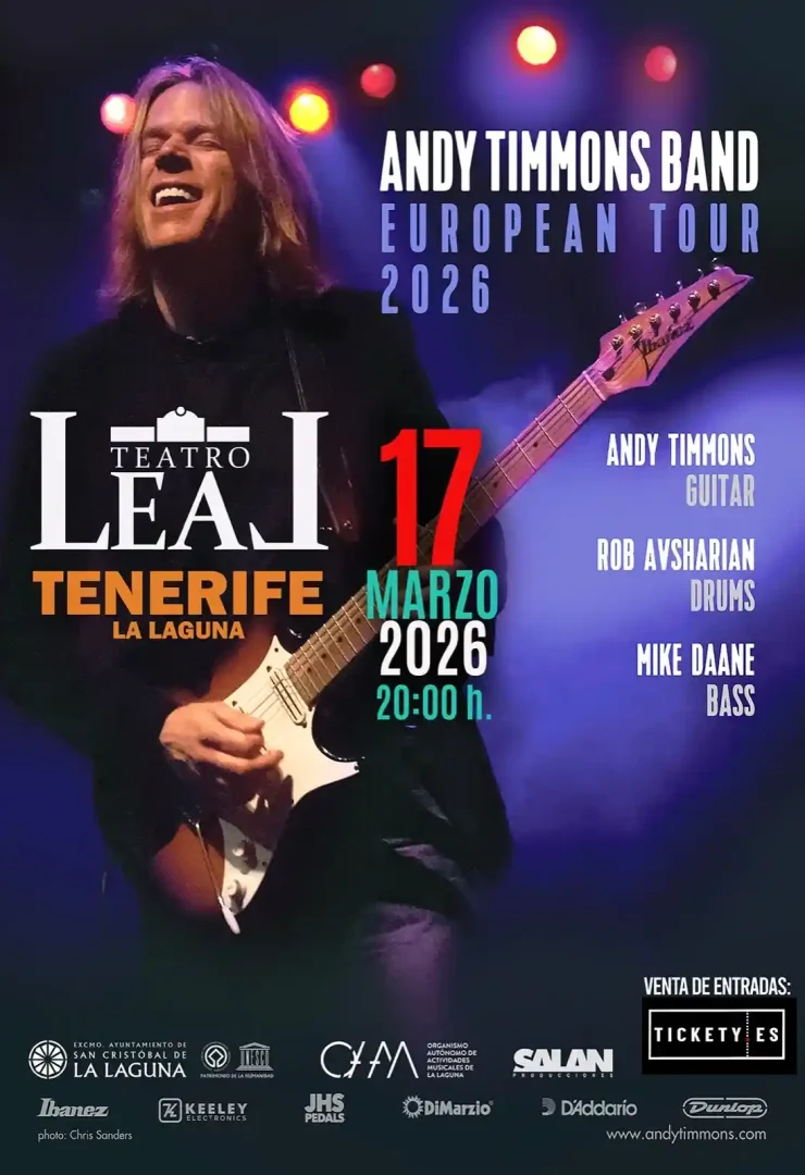 Andy Timmons Teatro Leal
